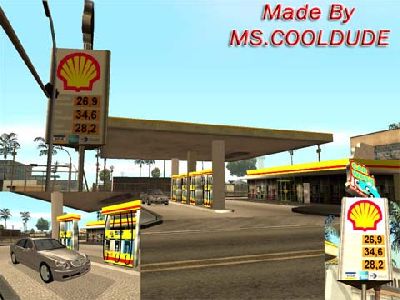 Shell Petrol Station Mod